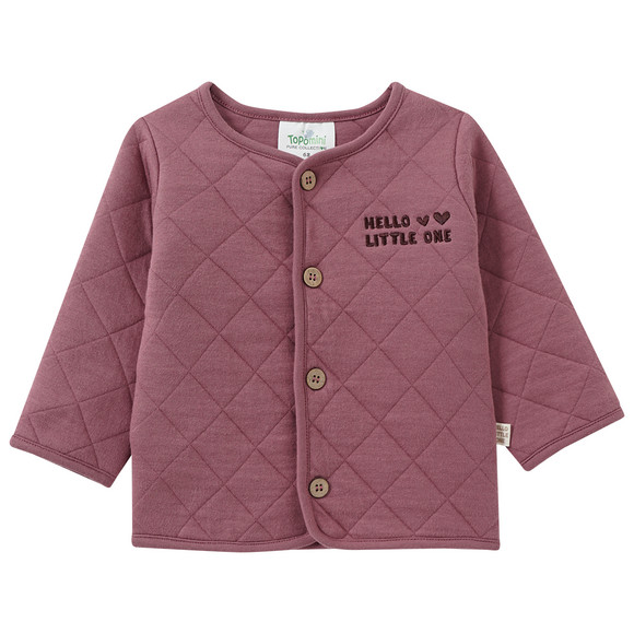 Newborn jasje met biologisch katoen