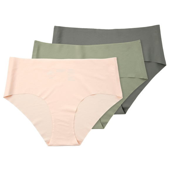 3 Damen Seamless-Pantys aus Mikrofaser