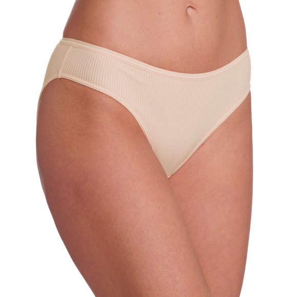 3 Damen Slips mit Rippstruktur