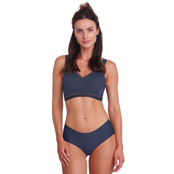 Naadloze damespanty van gladde microvezel