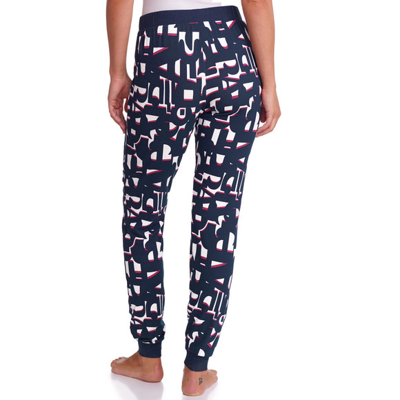 Damen Schlafhose mit Allover-Muster
