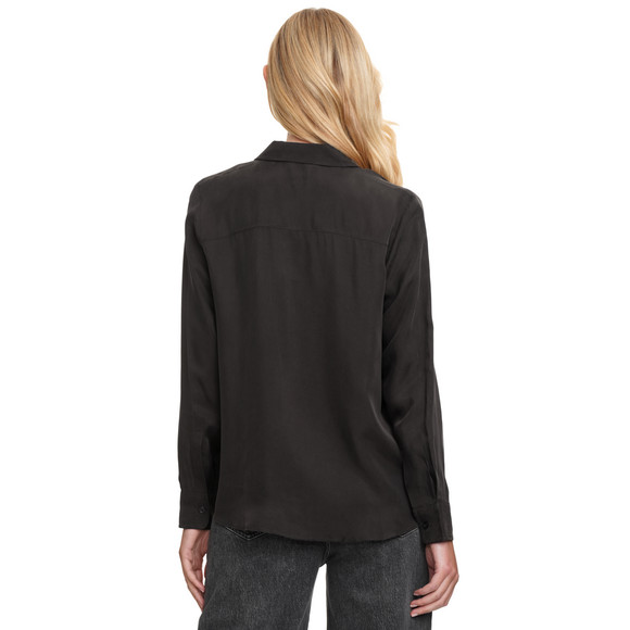 Damen Bluse in glänzender Optik