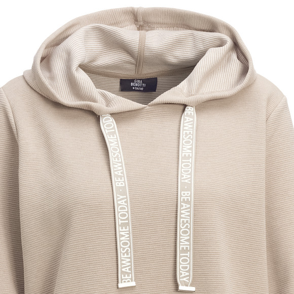 Damen Hoodie im Lagen-Look