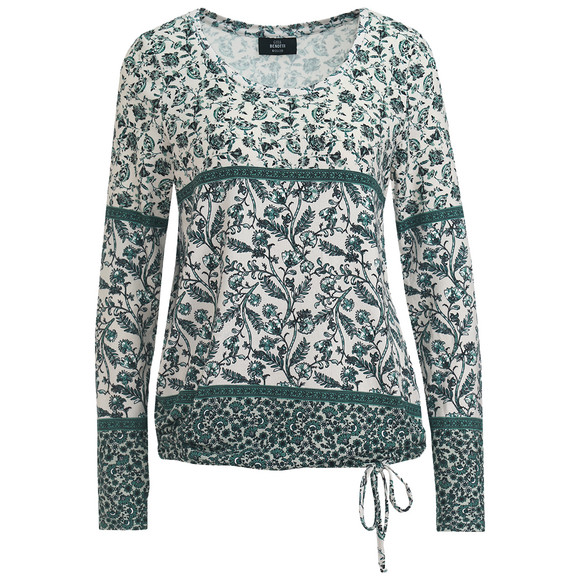 Damen Langarmshirt aus Feinstrick