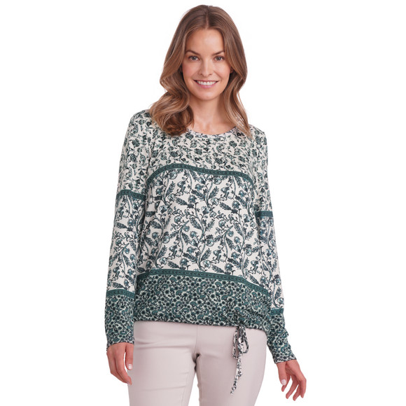 Damen Langarmshirt aus Feinstrick