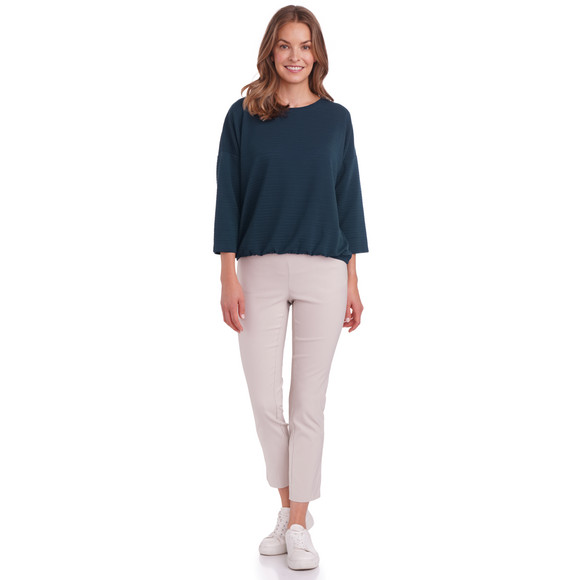 Dames overhemd met 3/4 mouwen