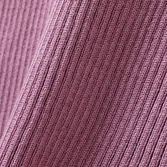 Meisjes fijngebreide trui effen kleur