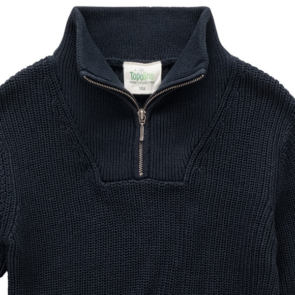Jungen Stricktroyer aus Bio-Baumwolle