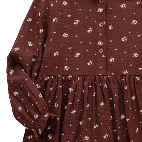 Mousseline jurk voor meisjes