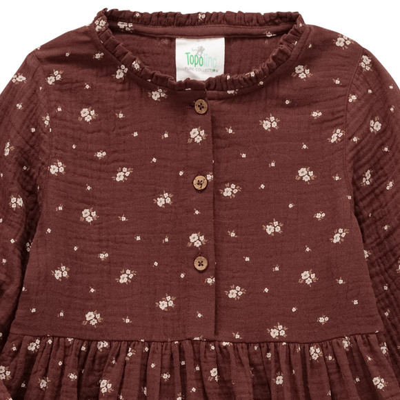 Mousseline jurk voor meisjes