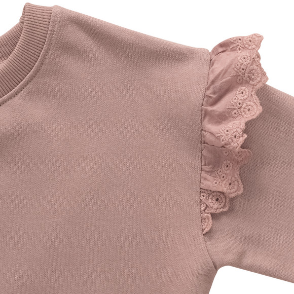 Sweater voor meisjes van biologisch katoen