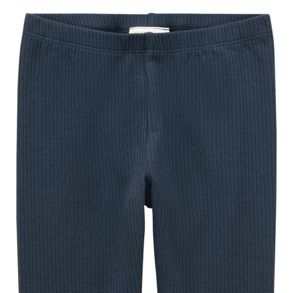 Legging voor meisjes met geribbelde textuur