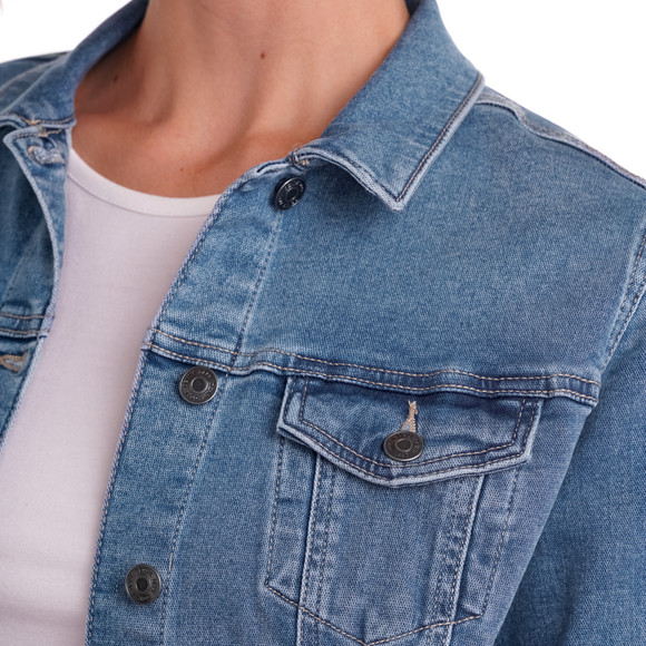 Damen Jeansjacke mit Knöpfen