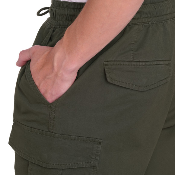 Herren Cargohose mit Elastikbund
