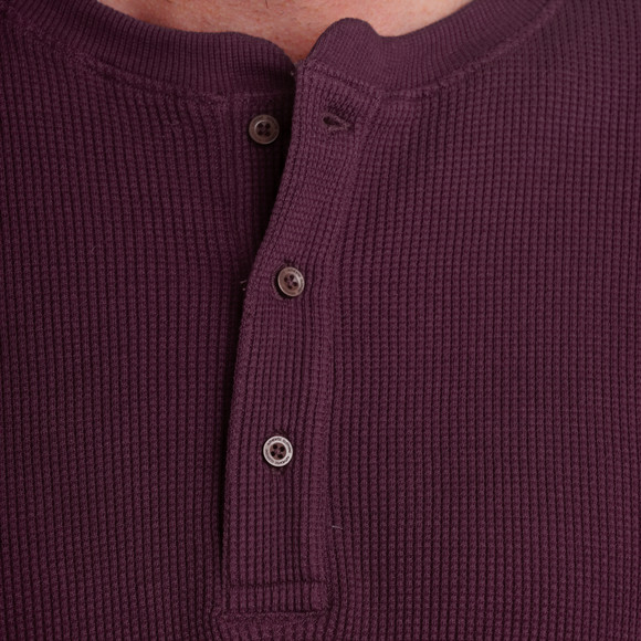 Herren Langarmshirt mit Struktur