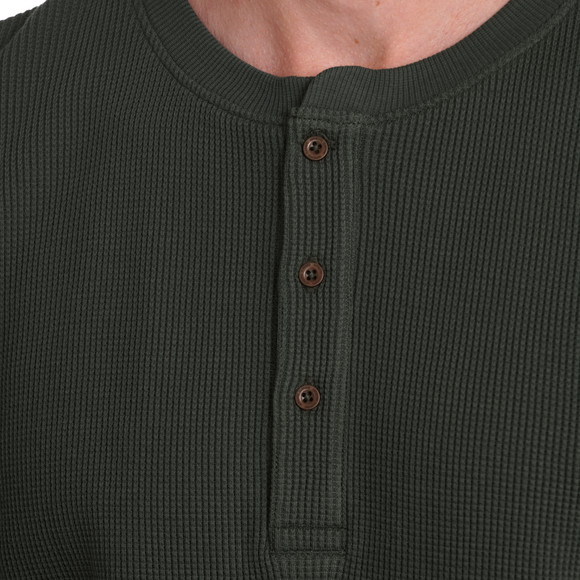 Herren Langarmshirt mit Struktur