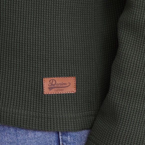 Herren Langarmshirt mit Struktur