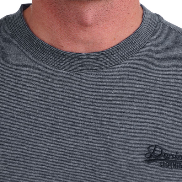 Heren-T-shirt met borduursel