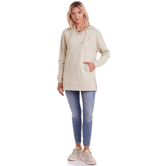 Damen Hoodie mit Kordelzug