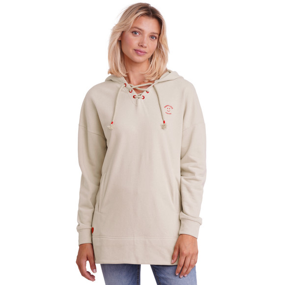 Damen Hoodie mit Kordelzug
