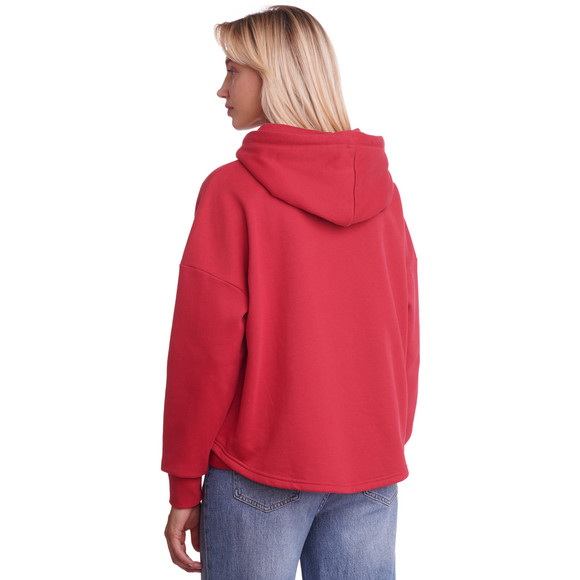 Dames hoodie met borduursel