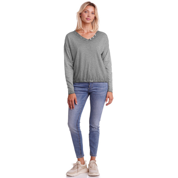 Dames shirt met lange mouwen