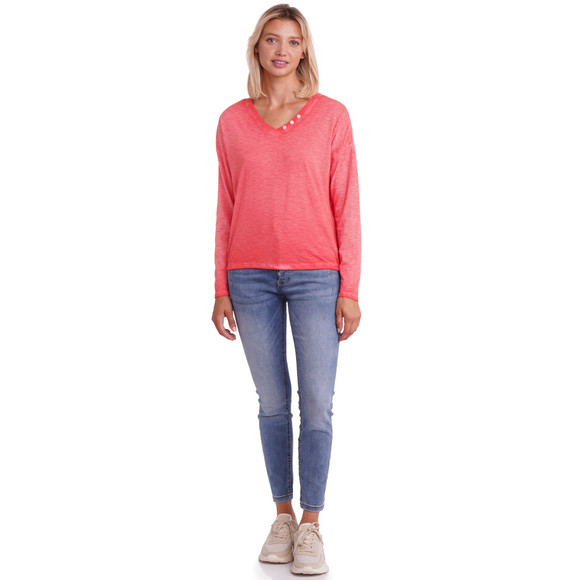 Dames shirt met lange mouwen