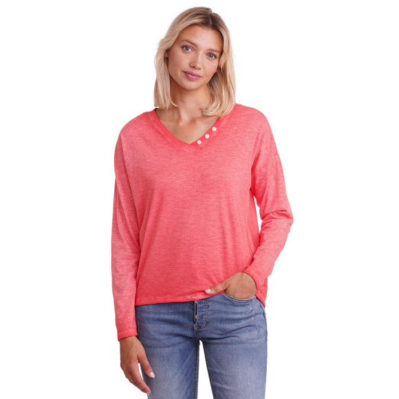 Dames shirt met lange mouwen