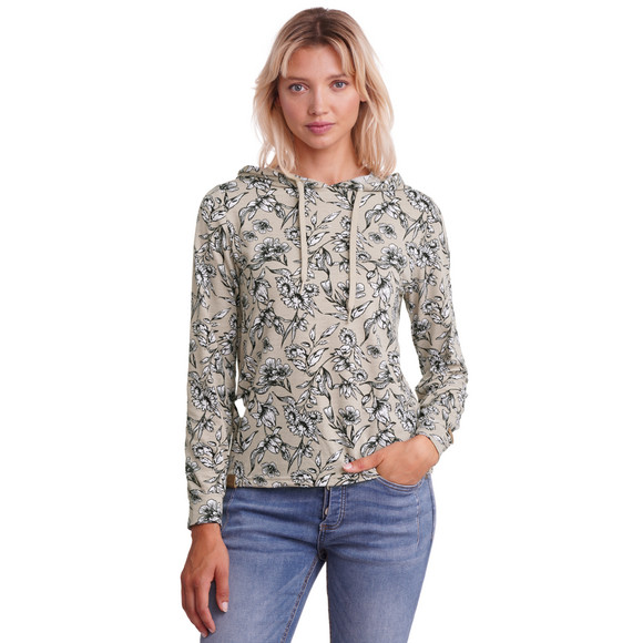 Damen Langarmshirt mit Kapuze