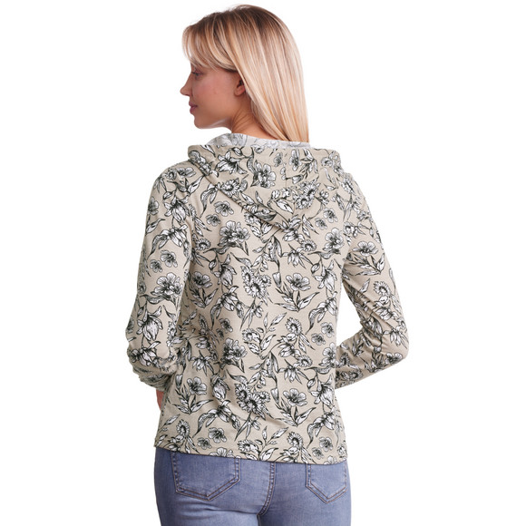 Damen Langarmshirt mit Kapuze