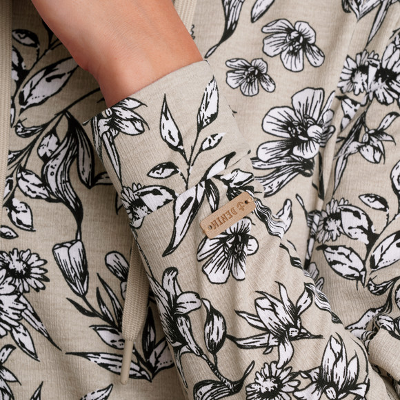 Damen Langarmshirt mit Kapuze