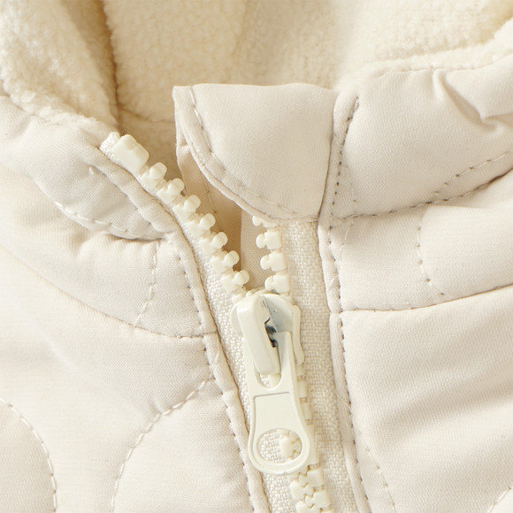 Pasgeboren jumpsuit met capuchon