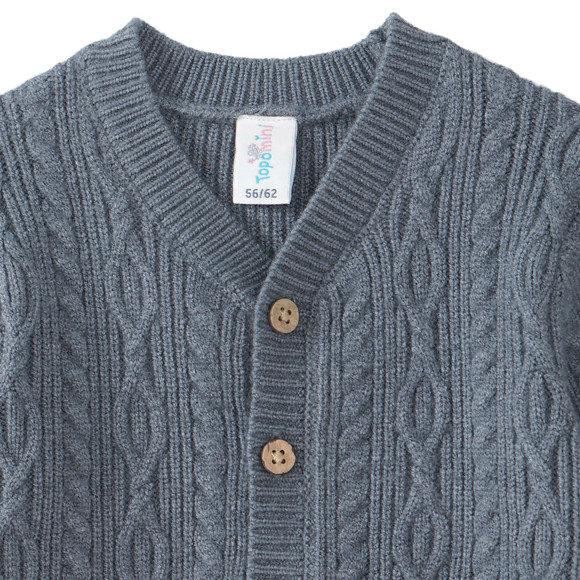 Gebreide jumpsuit voor pasgeborenen