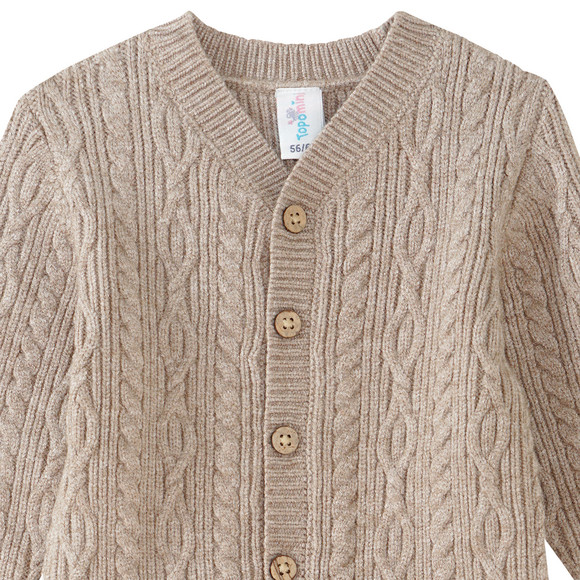 Gebreide jumpsuit voor pasgeborenen