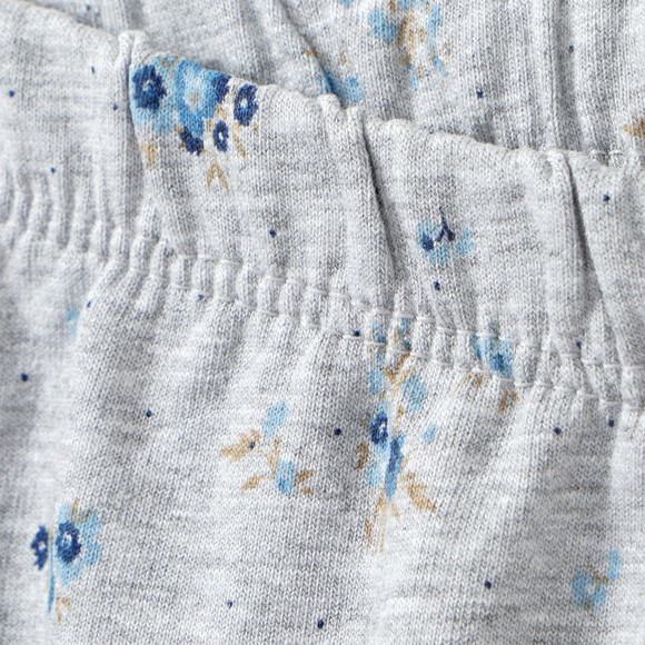 Babylegging met allover patroon