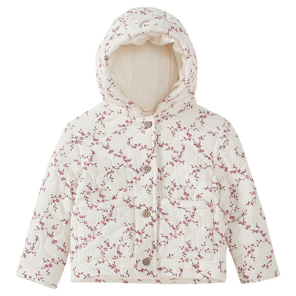 Baby mousseline jasje met biologisch katoen