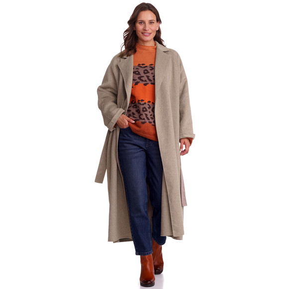 Damen Mantel mit Woll-Anteil