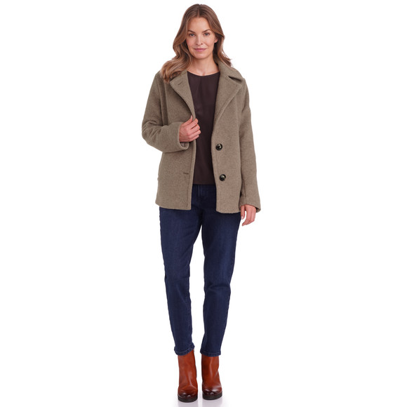 Jas voor dames met wol