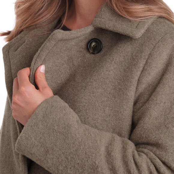 Jas voor dames met wol