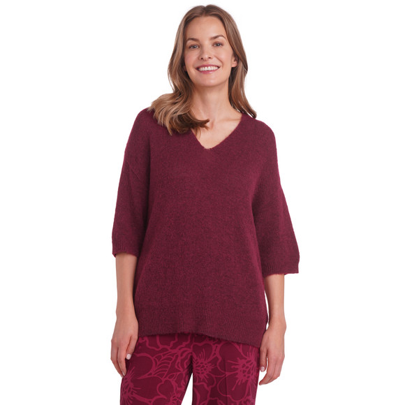 Gebreide damestrui met korte mouwen