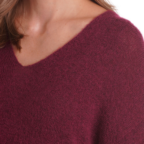 Gebreide damestrui met korte mouwen