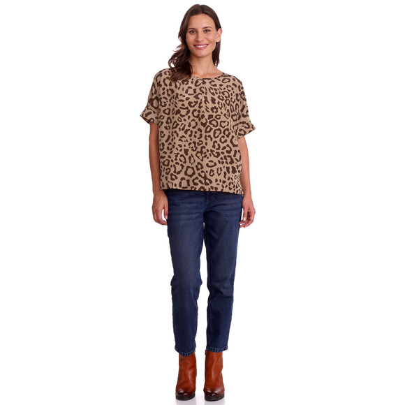 Damesblouse met oversized mouwen