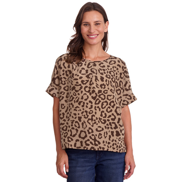 Damesblouse met oversized mouwen