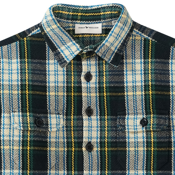 Jongensoverhemd met ruitenpatroon