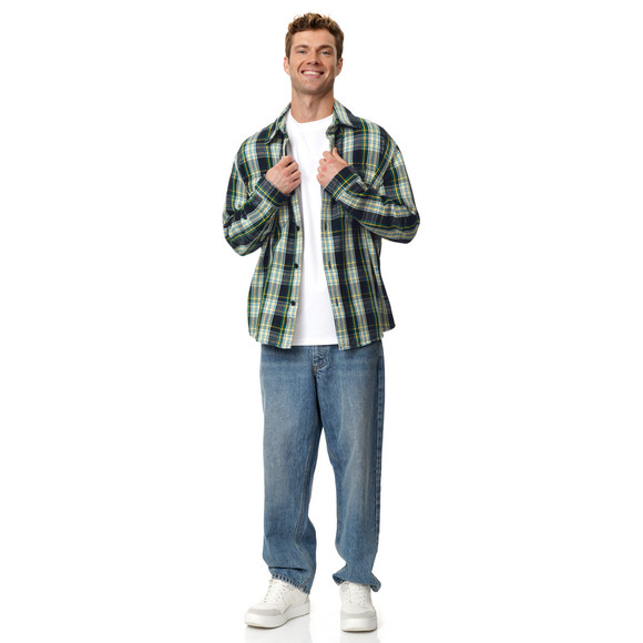 Herren Overshirt im Karo-Design