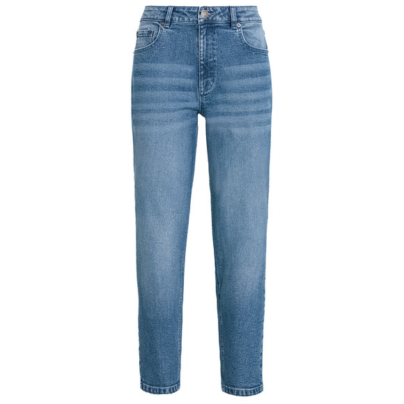 Dames Jeans met used wassing blauw