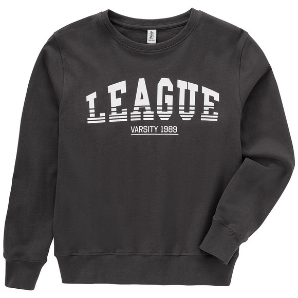 Jongens sweatshirt in universiteitsstijl