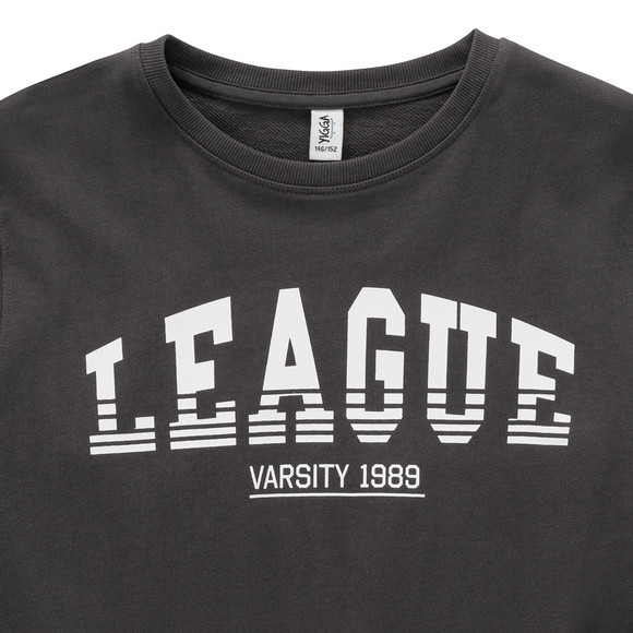 Jongens sweatshirt in universiteitsstijl