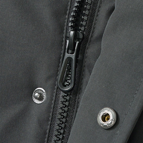 Jongens parka met imitatiebont