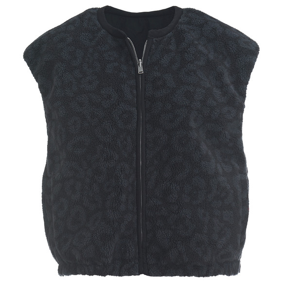 Damen Wendeweste mit Teddyplüsch